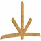 Ekena Millwork Alberta Rough Sawn Timber Gable Bracket, Western Red Cedar, 108"W x 68"H x 2"D x 6"F, 15/12 Pitch GBW108X68X0206ALB00RWR - alternate 2